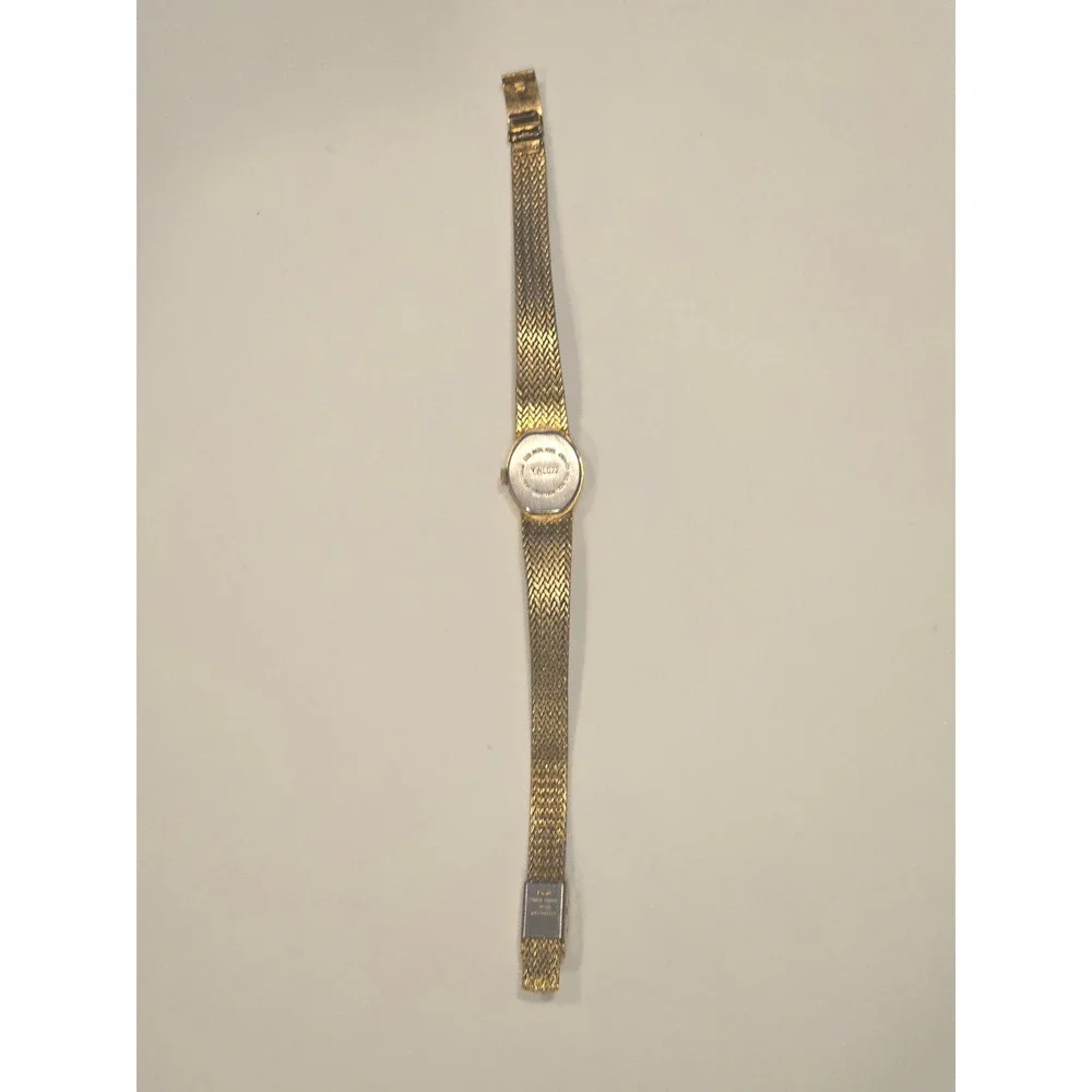 Waltham Diamond Quartz Women's Gold Tone Watch | Japan‎ Movt | YWL072